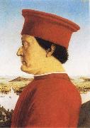 Piero della Francesca Portrait of Federigo da Montefeltro oil painting reproduction